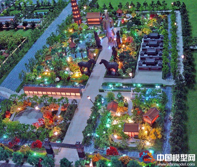 古建筑模型，古建沙盤模型