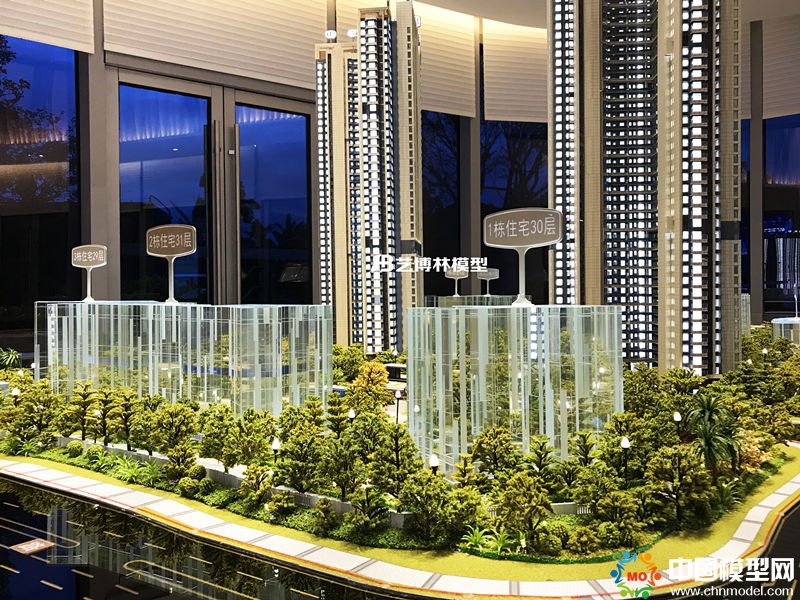 珠海保利時(shí)代中環(huán)廣場房地產(chǎn)模型