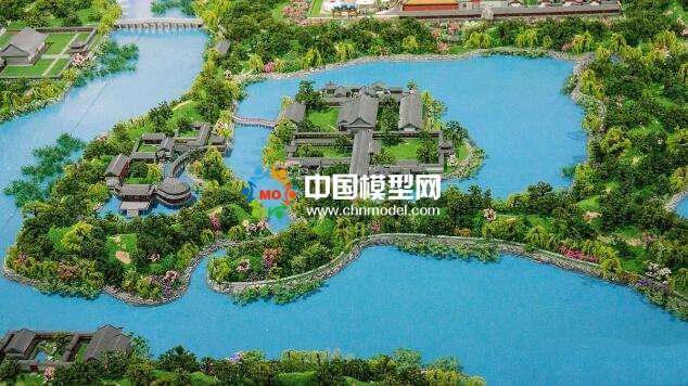 大型皇家園林沙盤模型重現(xiàn)圓明園昔日輝煌