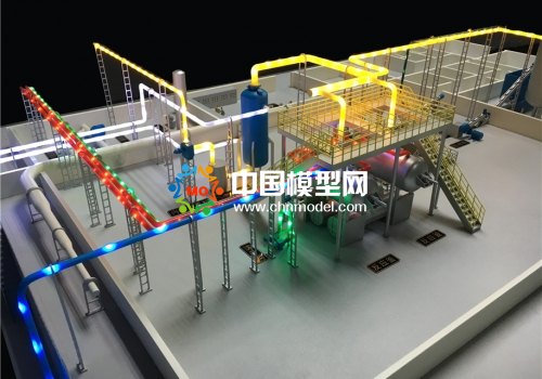 有機(jī)廢棄物處理及環(huán)境工程解決方案沙盤(pán)模型