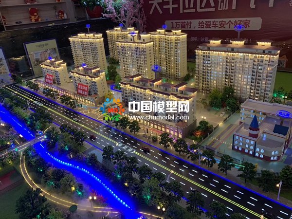 廣東陽(yáng)江公園壹號(hào)地產(chǎn)售樓沙盤模型