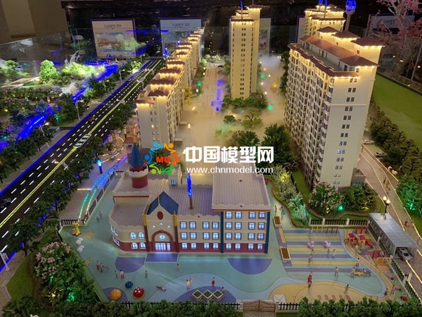 廣東陽(yáng)江公園壹號(hào)地產(chǎn)售樓沙盤模型
