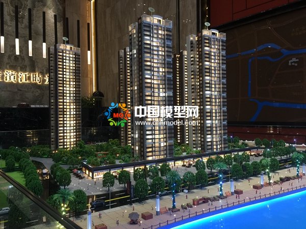 濱江時(shí)光園樓盤沙盤模型