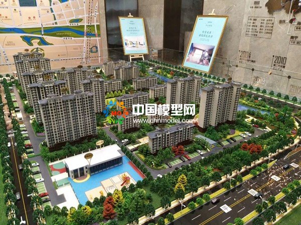 廣東江門市天潤國際公館沙盤模型