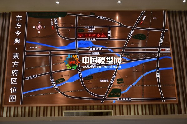 東方府營(yíng)銷沙盤模型
