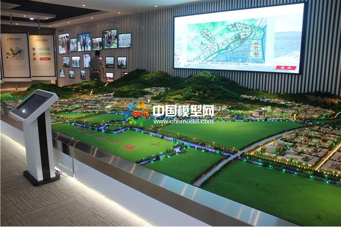 中國美妝小鎮(zhèn)規(guī)劃沙盤模型
