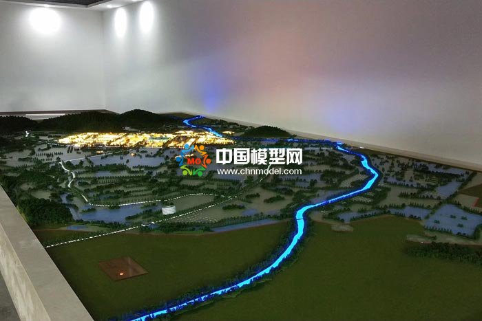 山下湖鎮(zhèn)特色小鎮(zhèn)沙盤(pán)模型