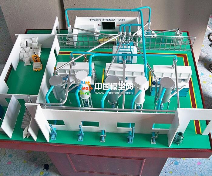 中科院:小麥糊粉層分離技術(shù)沙盤模型