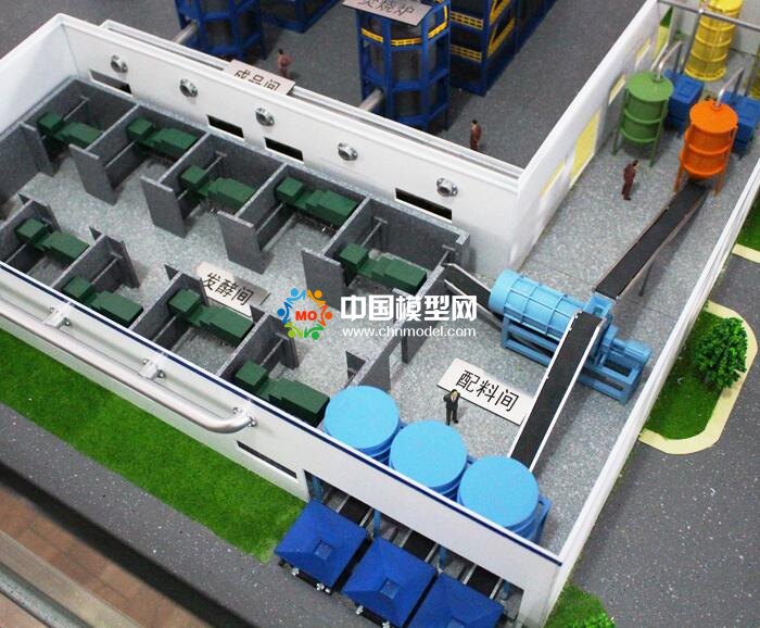 污泥處理設(shè)備沙盤(pán)模型