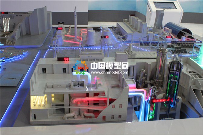 熱電站模型，核電站模型，火力發(fā)電站少盤
