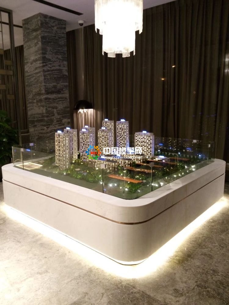 高檔樓盤模型底座，售樓部沙盤展臺(tái)（收藏）