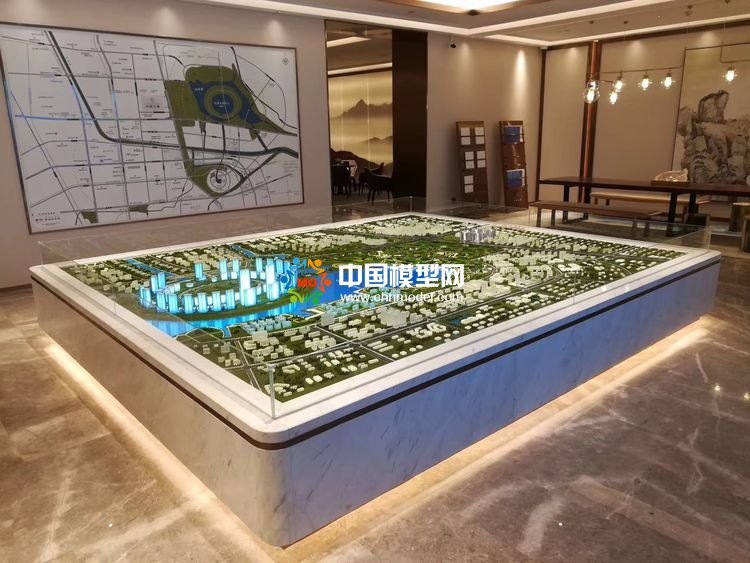 高檔樓盤模型底座，售樓部沙盤展臺(tái)（收藏）