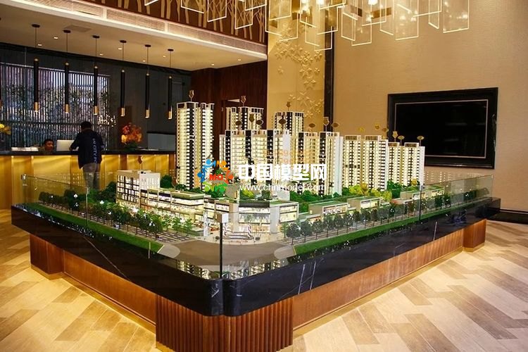 高檔樓盤模型底座，售樓部沙盤展臺(tái)（收藏）