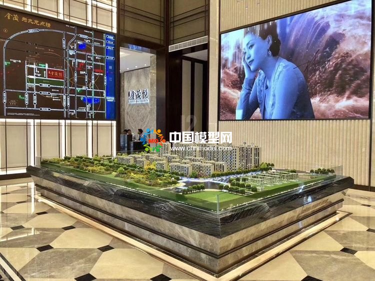 高檔樓盤模型底座，售樓部沙盤展臺(tái)（收藏）
