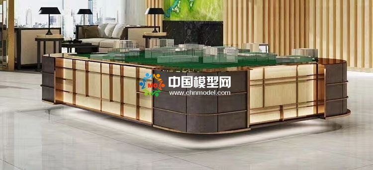 高檔樓盤模型底座，售樓部沙盤展臺(tái)（收藏）