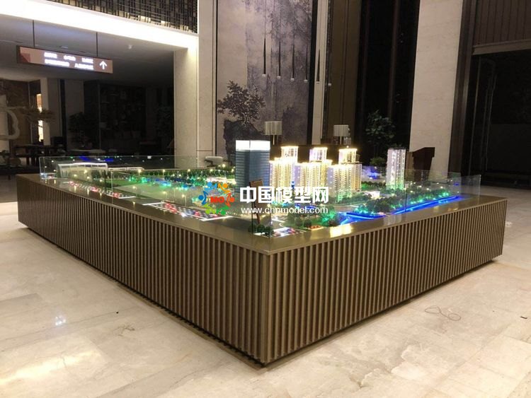 高檔樓盤模型底座，售樓部沙盤展臺(tái)（收藏）