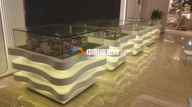 高檔樓盤模型底座，售樓部沙盤展臺(tái)（收藏）