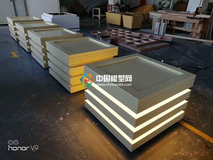 高檔樓盤模型底座，售樓部沙盤展臺(tái)（收藏）