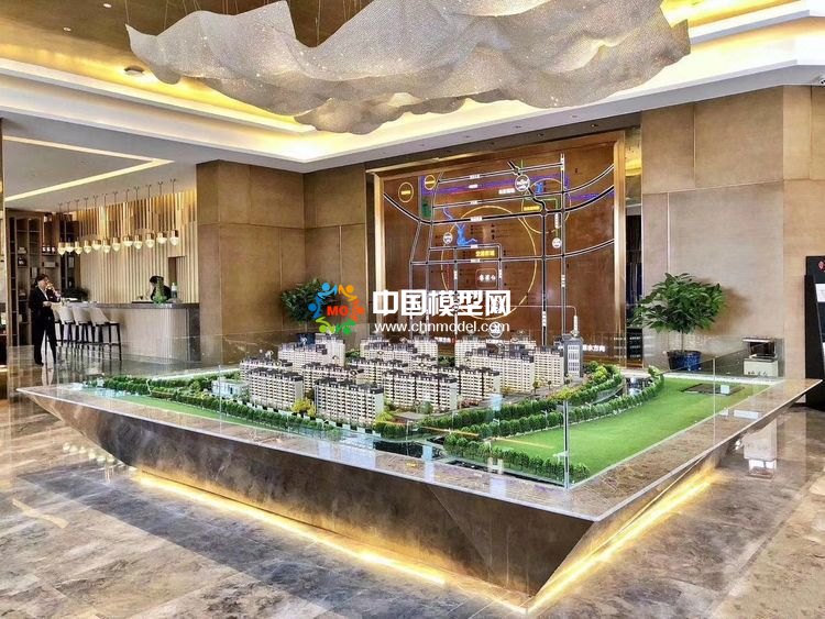 高檔樓盤模型底座，售樓部沙盤展臺(tái)（收藏）