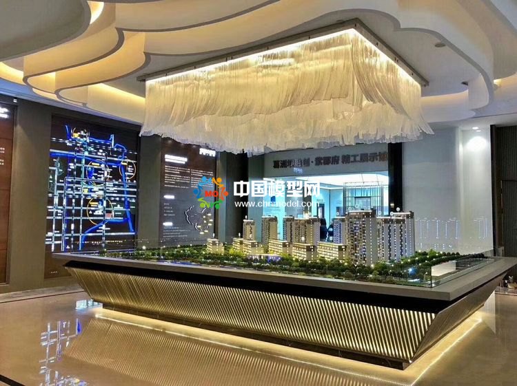 高檔樓盤模型底座，售樓部沙盤展臺(tái)（收藏）