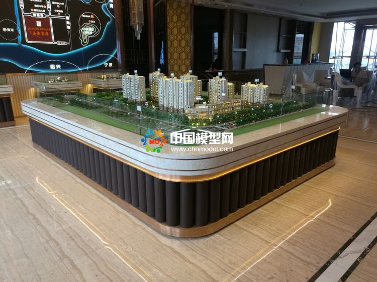 高檔樓盤模型底座，售樓部沙盤展臺(tái)（收藏）