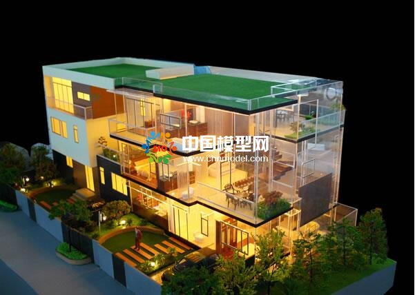 別墅模型風(fēng)格各異，你能說(shuō)出幾種