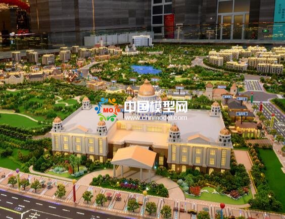 別墅沙盤模型配景的方式方法絕對很細膩