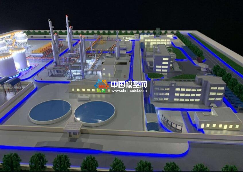 天然氣能源處理沙盤