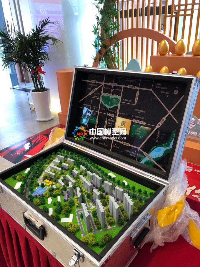 箱式樓盤巡展沙盤模型