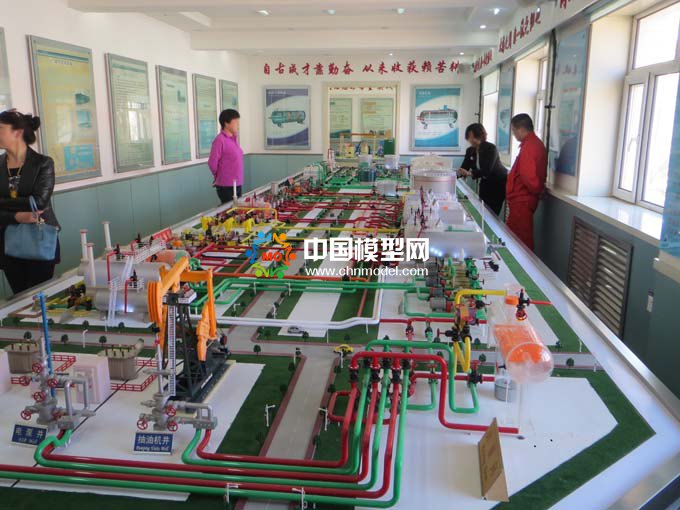 石油工程模型，油氣儲運系列教學(xué)實訓(xùn)展覽模型