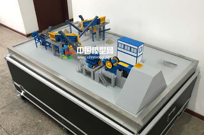 砂石生產(chǎn)線模型，碎石生產(chǎn)線模型