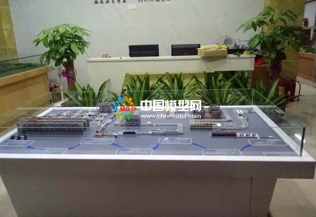 板式家具工業(yè)4.0生產(chǎn)線沙盤模型