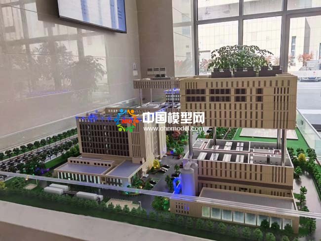 中國(guó)移動(dòng)云計(jì)算中心沙盤模型