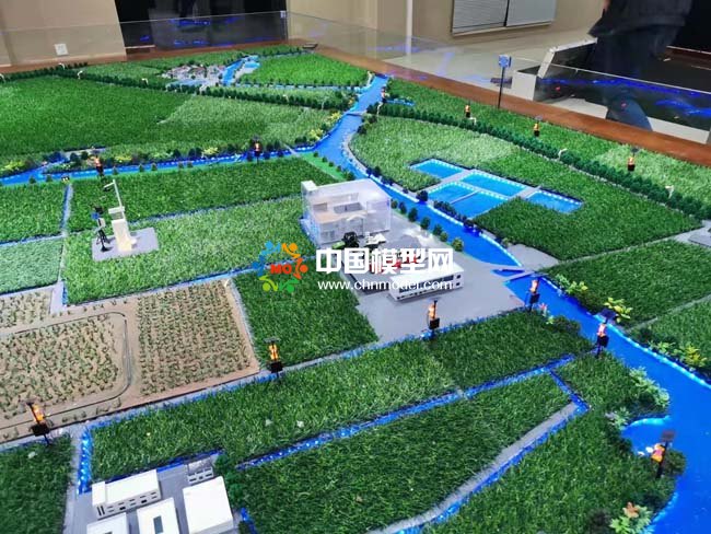 古林大田數(shù)字農(nóng)業(yè)，智慧農(nóng)業(yè)綜合數(shù)字解決方案沙盤(pán)模型