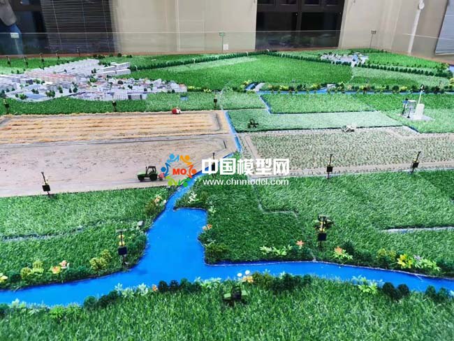 古林大田數(shù)字農(nóng)業(yè)，智慧農(nóng)業(yè)綜合數(shù)字解決方案沙盤(pán)模型