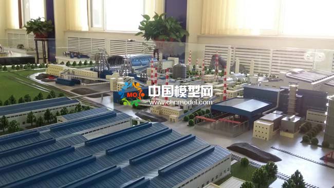 巨能特鋼廠區(qū)沙盤模型，新工藝新技術(shù)新材料新裝備實(shí)驗(yàn)基地
