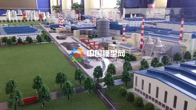 巨能特鋼廠區(qū)沙盤模型，新工藝新技術(shù)新材料新裝備實(shí)驗(yàn)基地