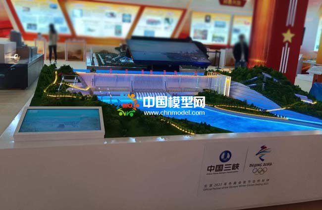 三峽巨型水電站沙盤模型處于行業(yè)領先水平