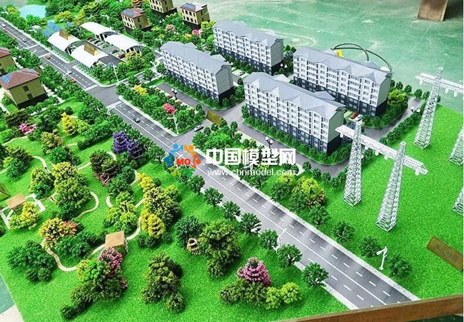 光伏電站應(yīng)用場景沙盤模型，太陽能光伏屋頂發(fā)電沙盤模型