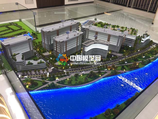 環(huán)境生態(tài)產(chǎn)業(yè)園沙盤(pán)模型