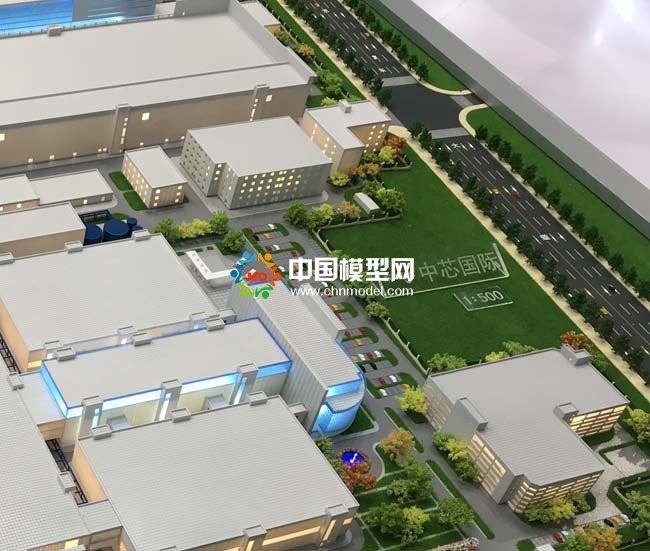 ???????中芯國際集成電路制造有限公司沙盤模型