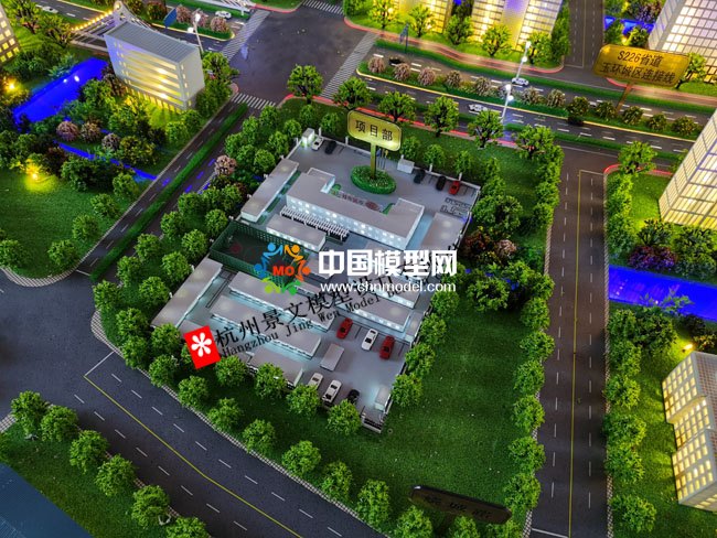 中鐵一局S226省道公路沙盤模型