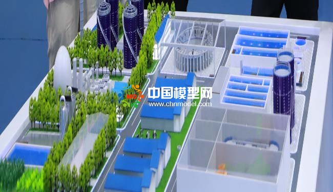 牧場養(yǎng)殖廢棄物多元化協(xié)同處理沙盤模型