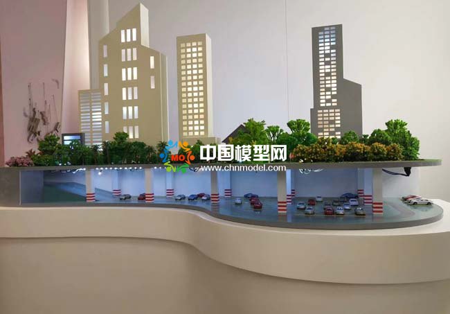 地下車(chē)庫(kù)潮濕解決方案沙盤(pán)模型