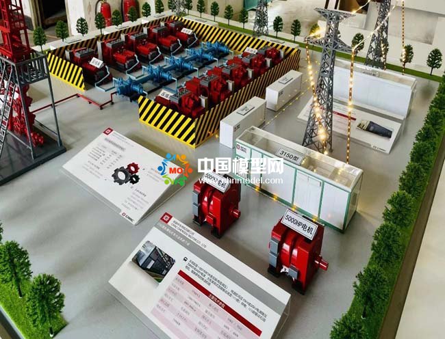 液壓泵設(shè)備沙盤模型