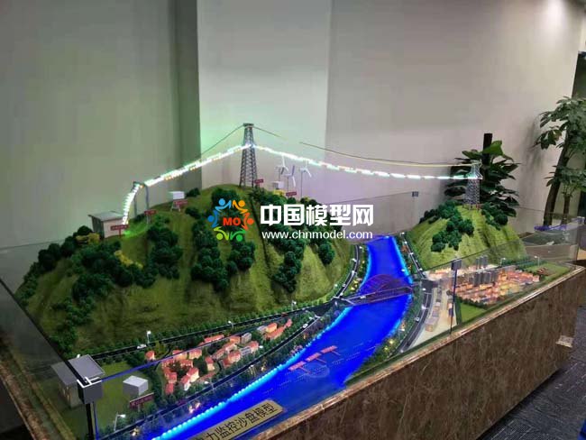 在線電力監(jiān)控沙盤模型