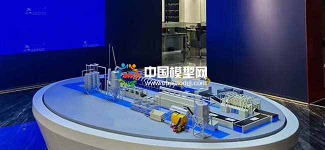 瓷磚生產(chǎn)線沙盤模型