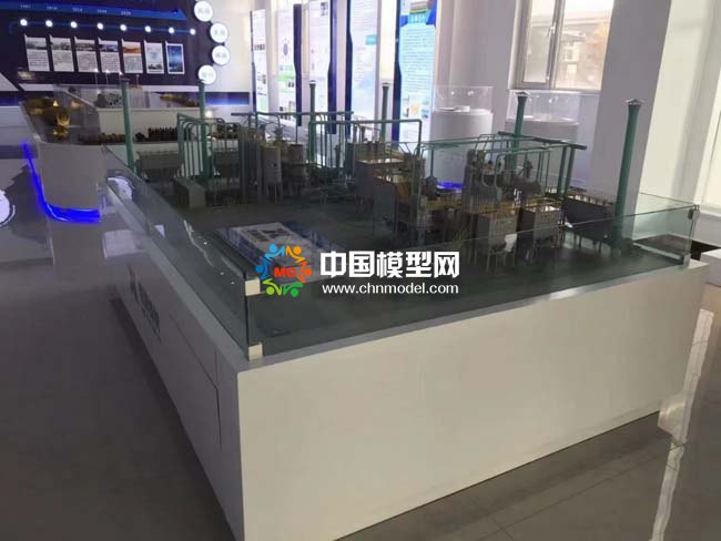 覆膜砂生產(chǎn)線沙盤模型