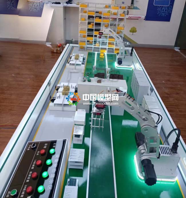 智能工業(yè)安全態(tài)勢感知平臺沙盤模型