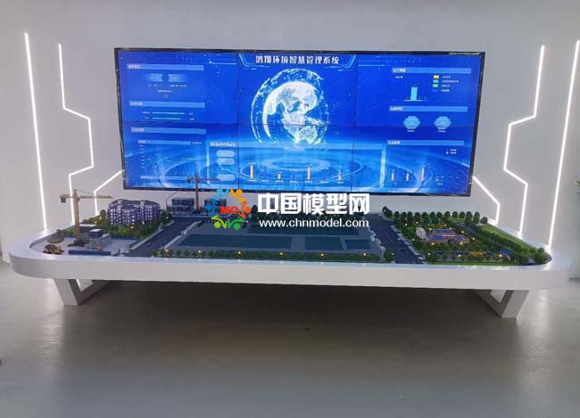 環(huán)境智慧管理系統(tǒng)沙盤(pán)模型